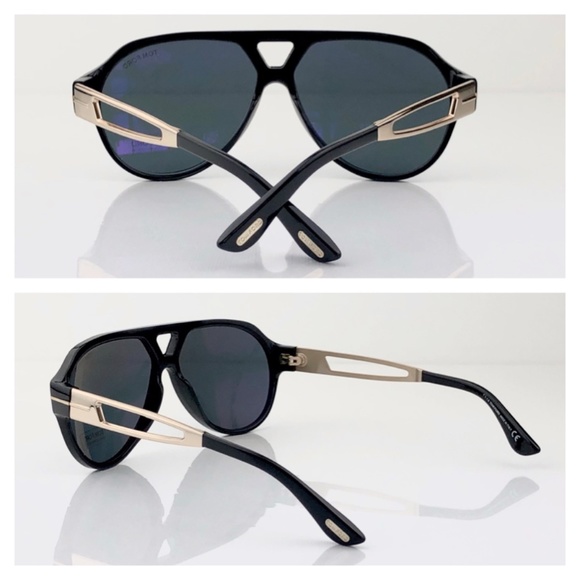 New TOM FORD Paul Black Sunglasses FT0778 01A - Picture 7 of 16